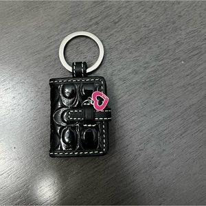 Vintage Coach picture frame bag charm